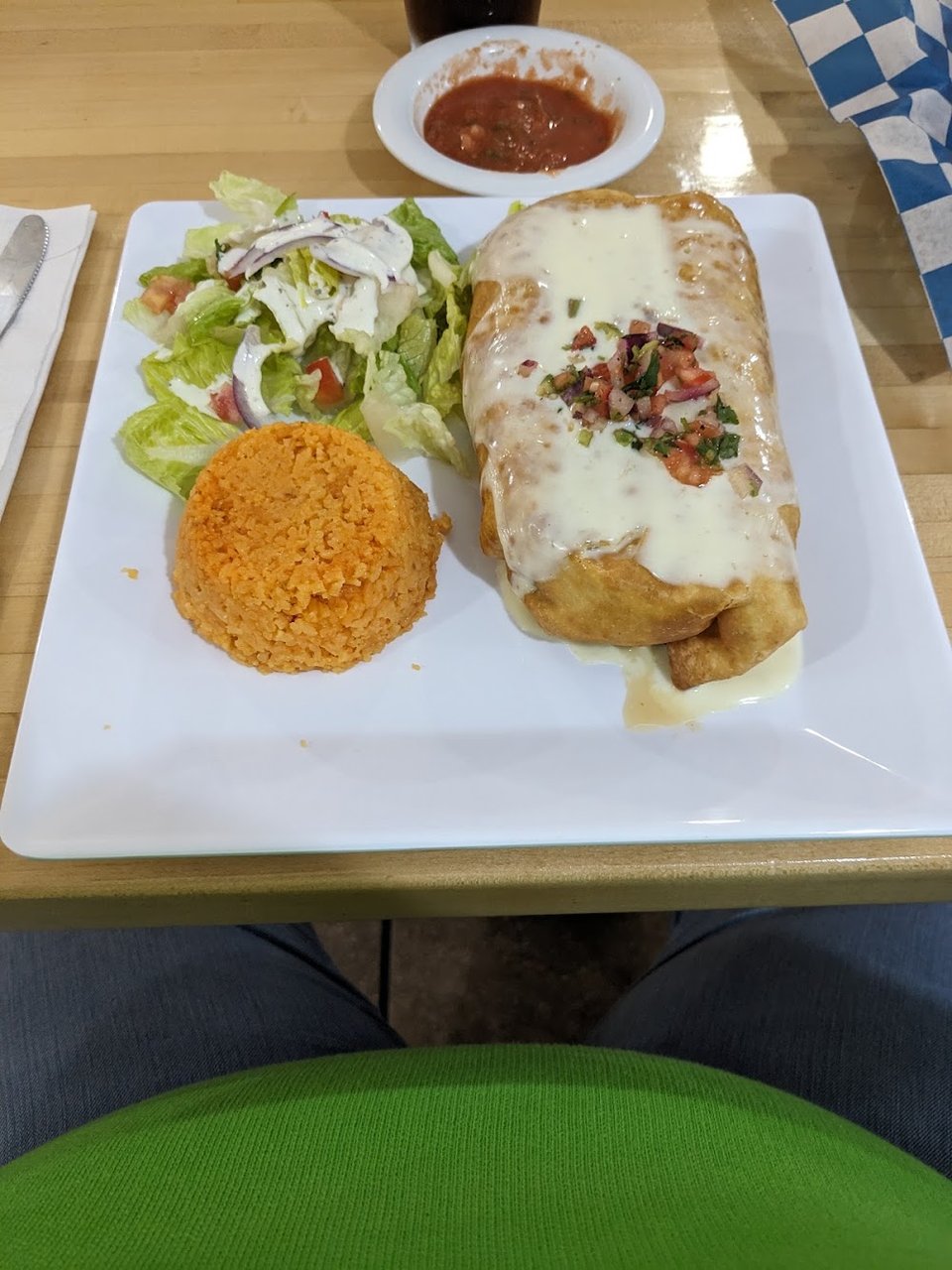 Chicken Chimichanga
